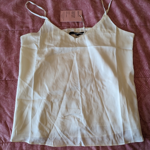 Quince Silk Tank Top - Picture 1 of 4